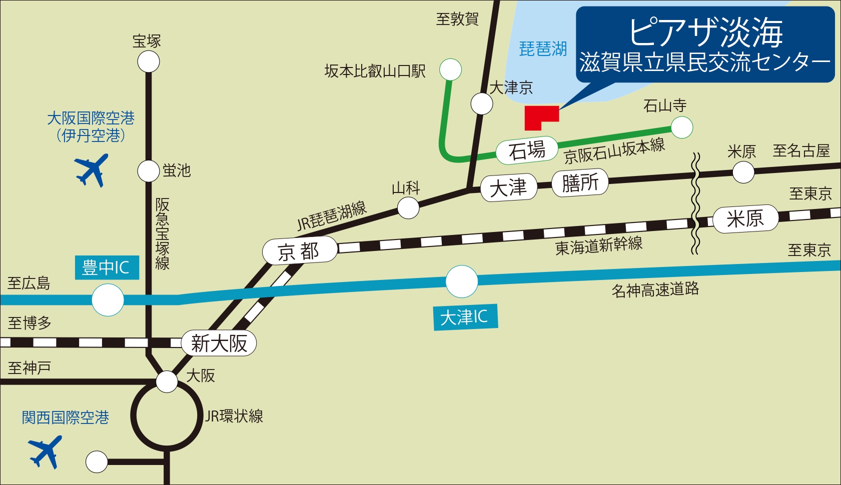 交通案内図