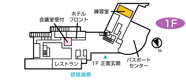 1Fフロア平面図